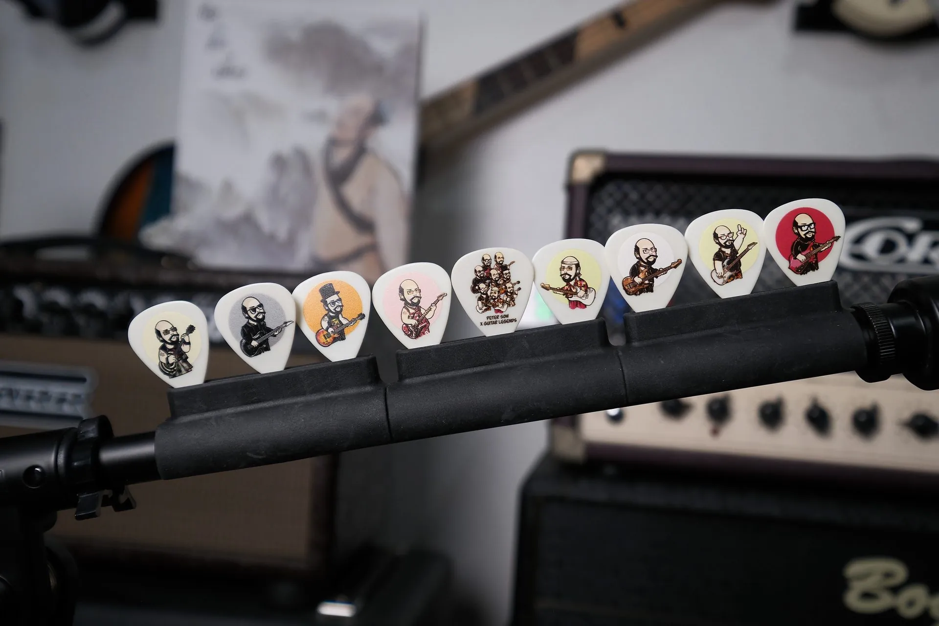Peter Sow × Guitar Legend Pick