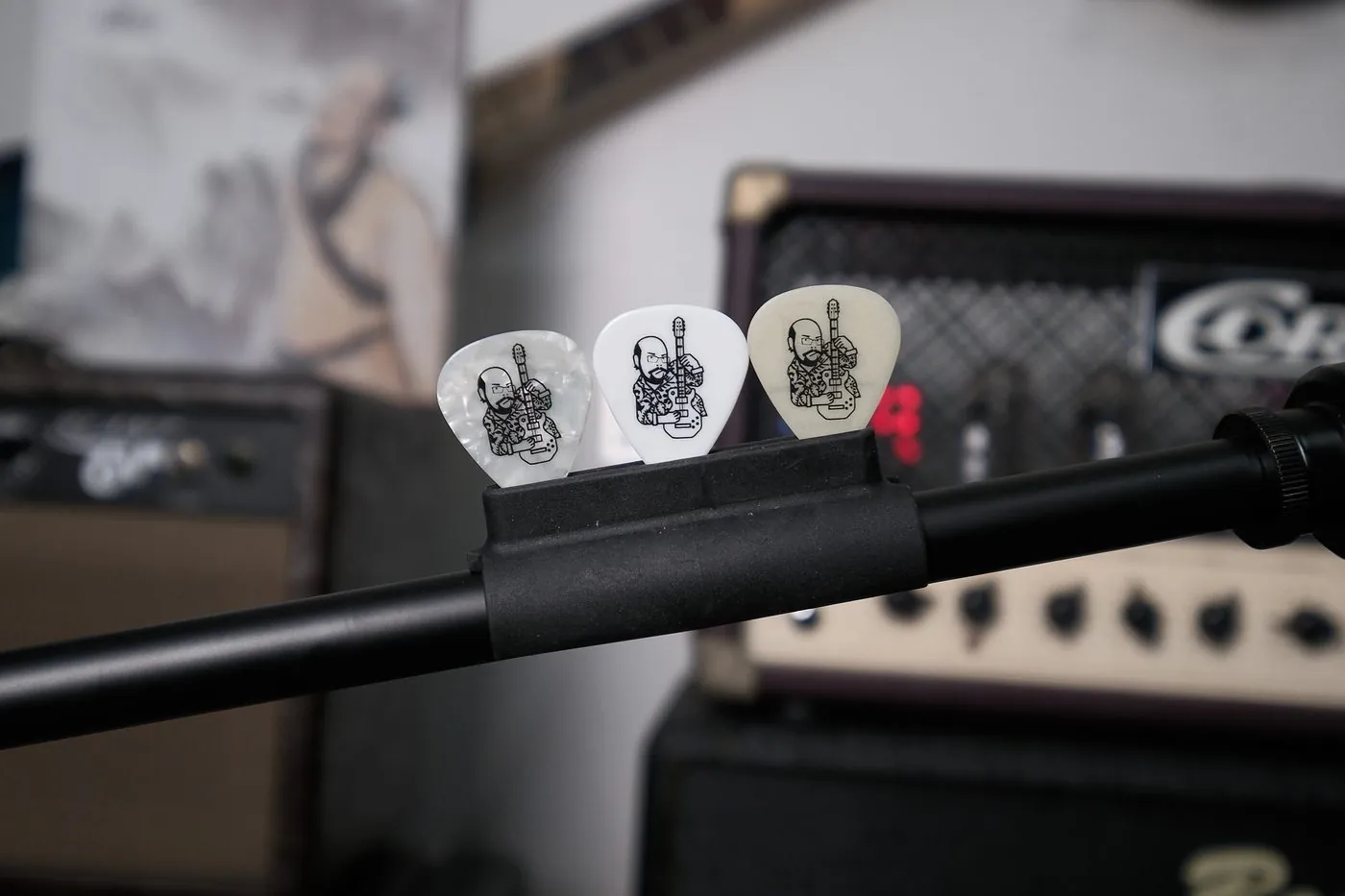 White Edition Guitar Pick